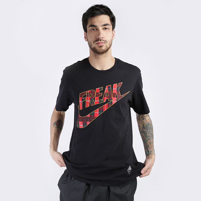мужская черная футболка Nike Giannis T-Shirt CW4757-010 - цена, описание, фото 1